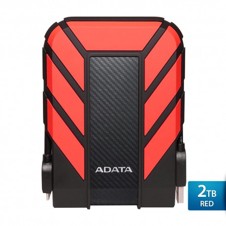 ADATA H710 Pro - 2TB Merah - Hard Disk Eksternal USB3.1 Anti-Shock & Waterprooff