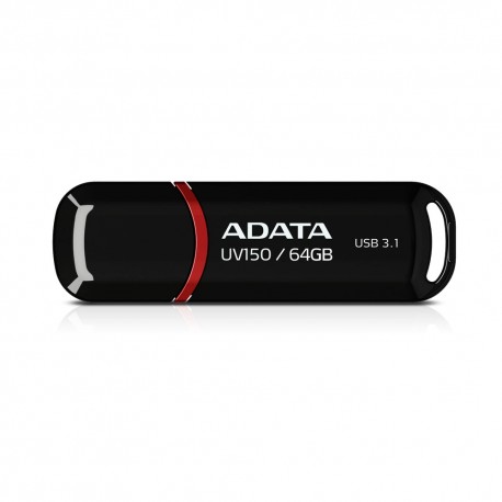 ADATA DashDrives UV150 - Flashdisk USB 3.1 SuperSpeed - 64GB Hitam
