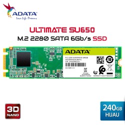 ADATA SU650NS Ultimate SSD Internal  M.2 2280 SATA - 240GB