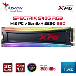 ADATA XPG SPECTRIX S40G RGB SSD PCIe Gen3x4 M.2 2280