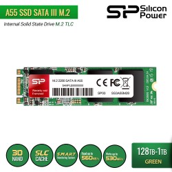 Silicon Power A55 SSD M.22280 SATA III 3D - 128GB-1TB