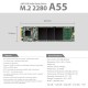 Silicon Power A55 SSD M.22280 SATA III 3D - Fitur