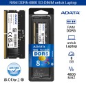 ADATA DDR5 4800 Mhz SO-DIMM RAM Laptop 8GB Hitam